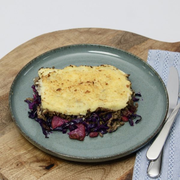 Rode kool met appel en gehakt*