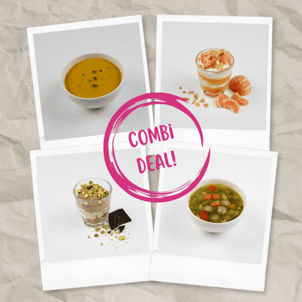 Combideal soep & dessert
