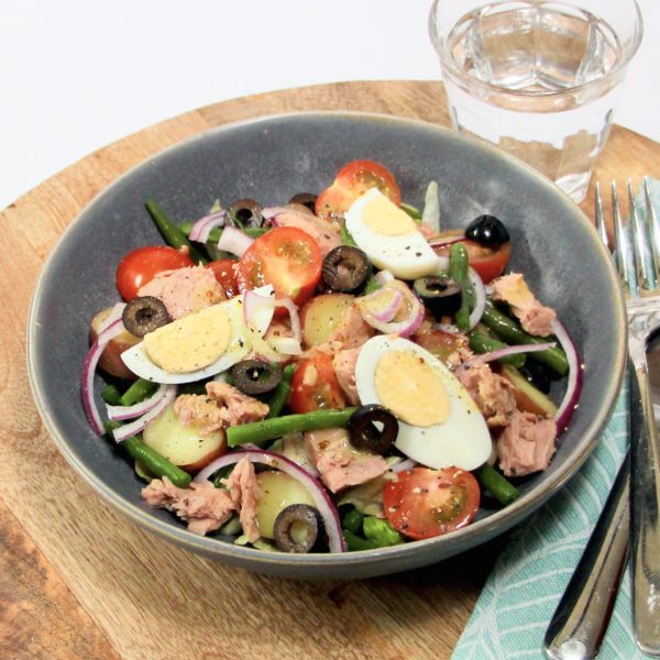 Nicoise salade met haricot verts