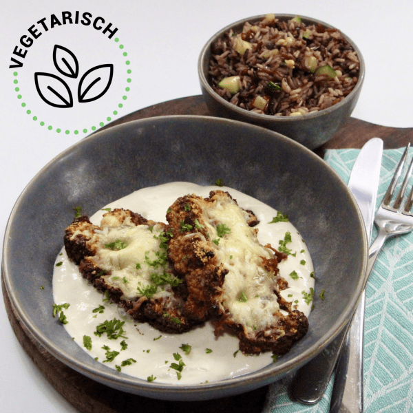 Geroosterde bloemkool met wilde rijst