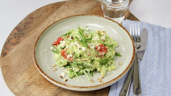 Broccoli stamppot met feta