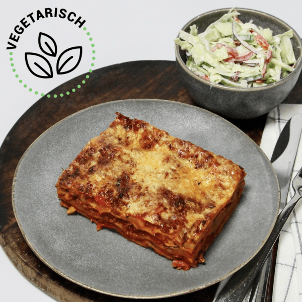 Vegetarische groente Lasagne