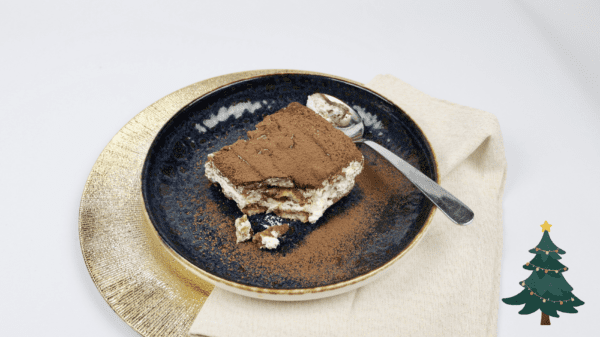 Tiramisu met amaretto(voor 2 personen)