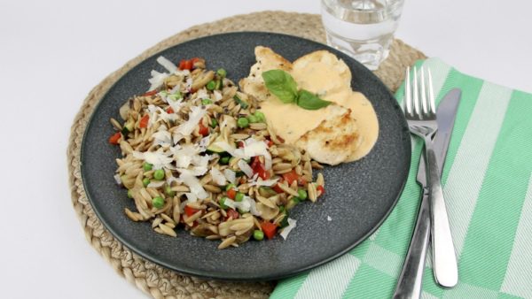 Toscaanse kip met orzo