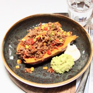 gevulde zoete aardappel Mexicaans donderdag 2 mei