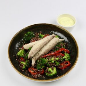 Gerookte makreel met roerbak quinoa vrijdag 3 mei